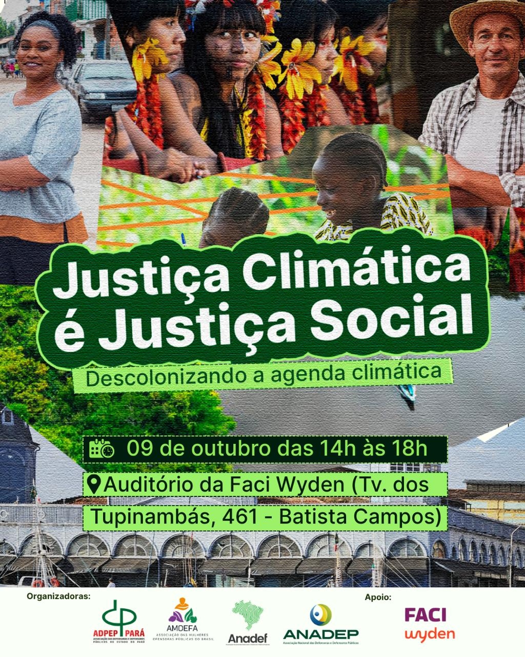 Justiça Climática é Justiça Social – Descolonizando a agenda climática